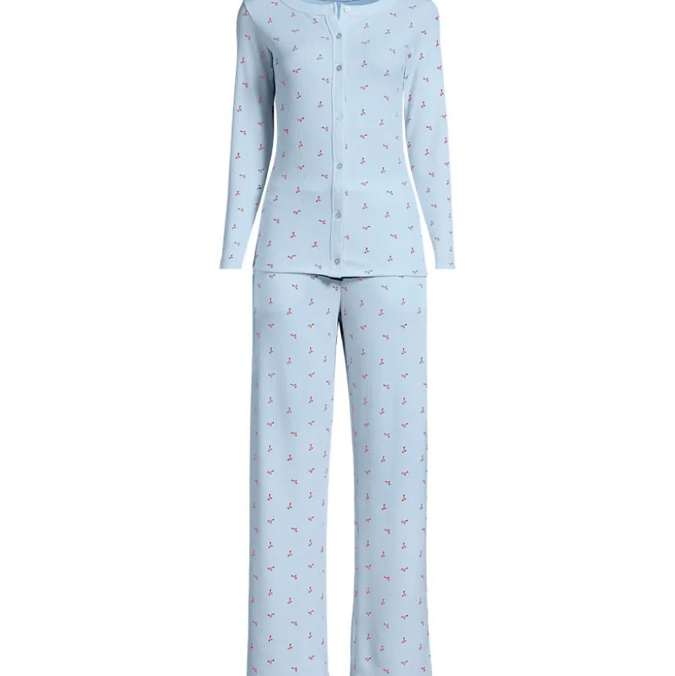 Gemustertes Pyjama-Set für Damen