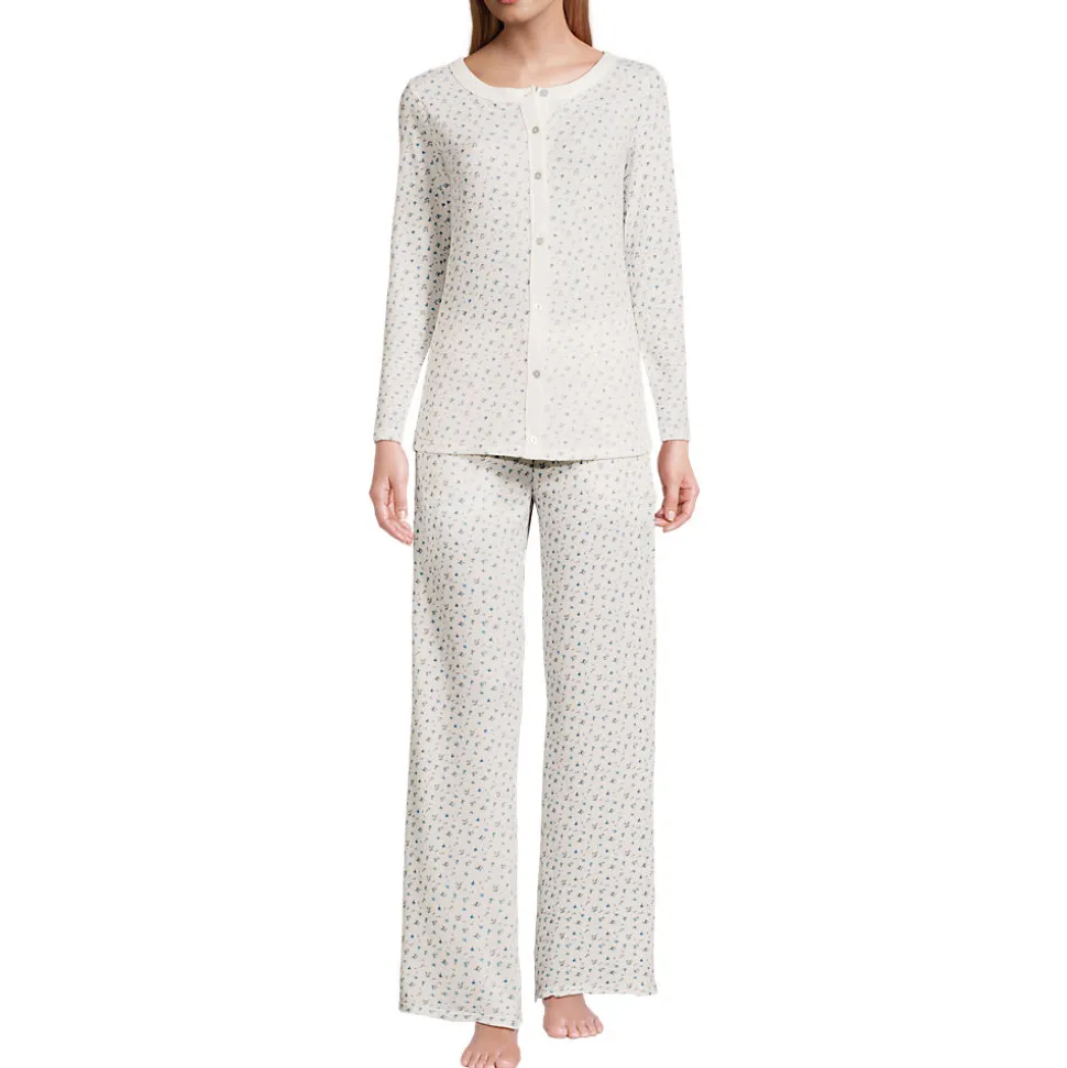 Gemustertes Pyjama-Set für Damen