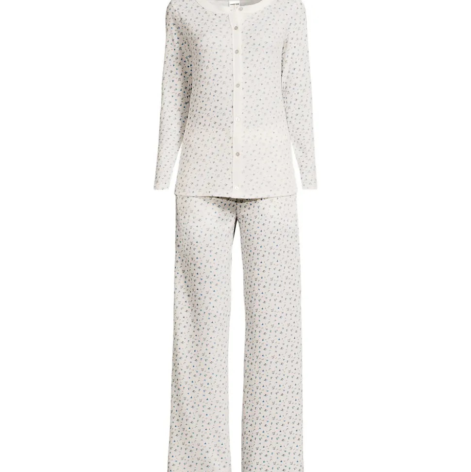 Gemustertes Pyjama-Set für Damen
