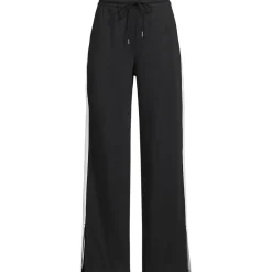 Gerade Jerseyhose mit Kontraststreifen für Damen