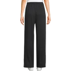 Gerade Jerseyhose mit Kontraststreifen für Damen