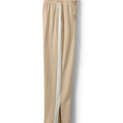 Gerade Jerseyhose mit Kontraststreifen für Damen