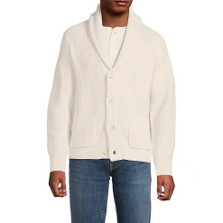 Gerippter Cardigan mit Schalkragen DRIFTER für Herren