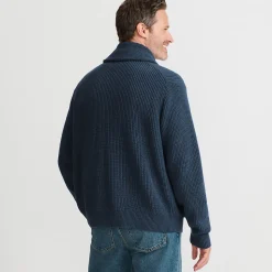 Gerippter Cardigan mit Schalkragen DRIFTER für Herren