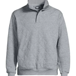 Gesteppter Pullover mit Stehkragen für Herren