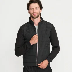 Gesteppte Trekkingjacke für Herren
