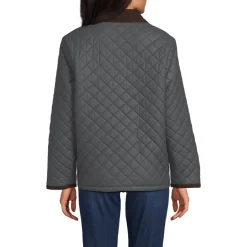 Gesteppte Wachsjacke aus Baumwolle für Damen