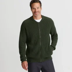 Gestrickter Bomber-Cardigan DRIFTER für Herren
