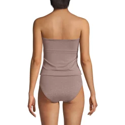 Glitzer Twist Bandeau-Tankinitop für Damen