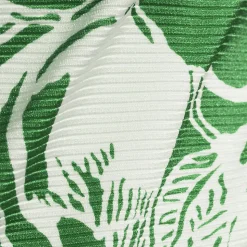 Glänzendes Tankini-Set mit Knotendesign für Damen
