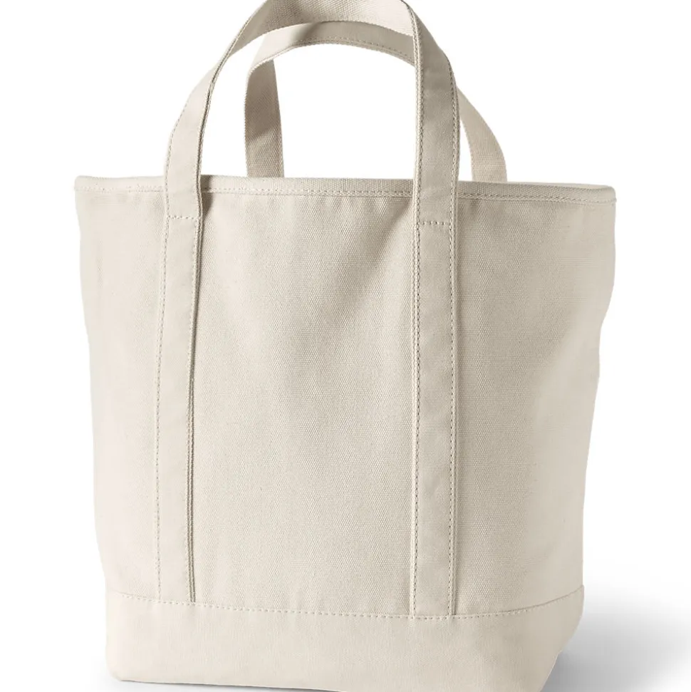 Große offene Canvas-Tasche