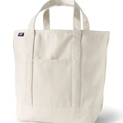 Große offene Canvas-Tasche