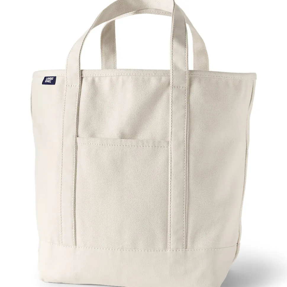 Große offene Canvas-Tasche
