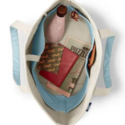 Große offene Canvas-Tasche