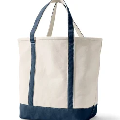 Große offene Canvas-Tasche