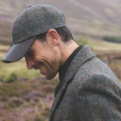 Harris Tweed Baseball-Kappe