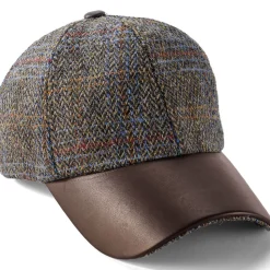 Harris Tweed Baseball-Kappe