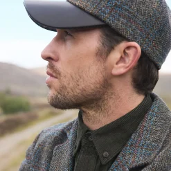 Harris Tweed Baseball-Kappe