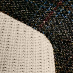 Harris Tweed Strickpullover mit Tweed-Patches