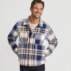Hemdjacke aus Fleece für Herren