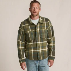 Hemdjacke aus Fleece für Herren
