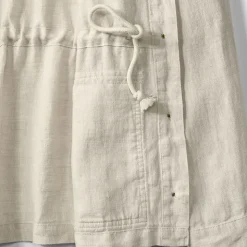 Hemdjacke aus Leinen für Damen
