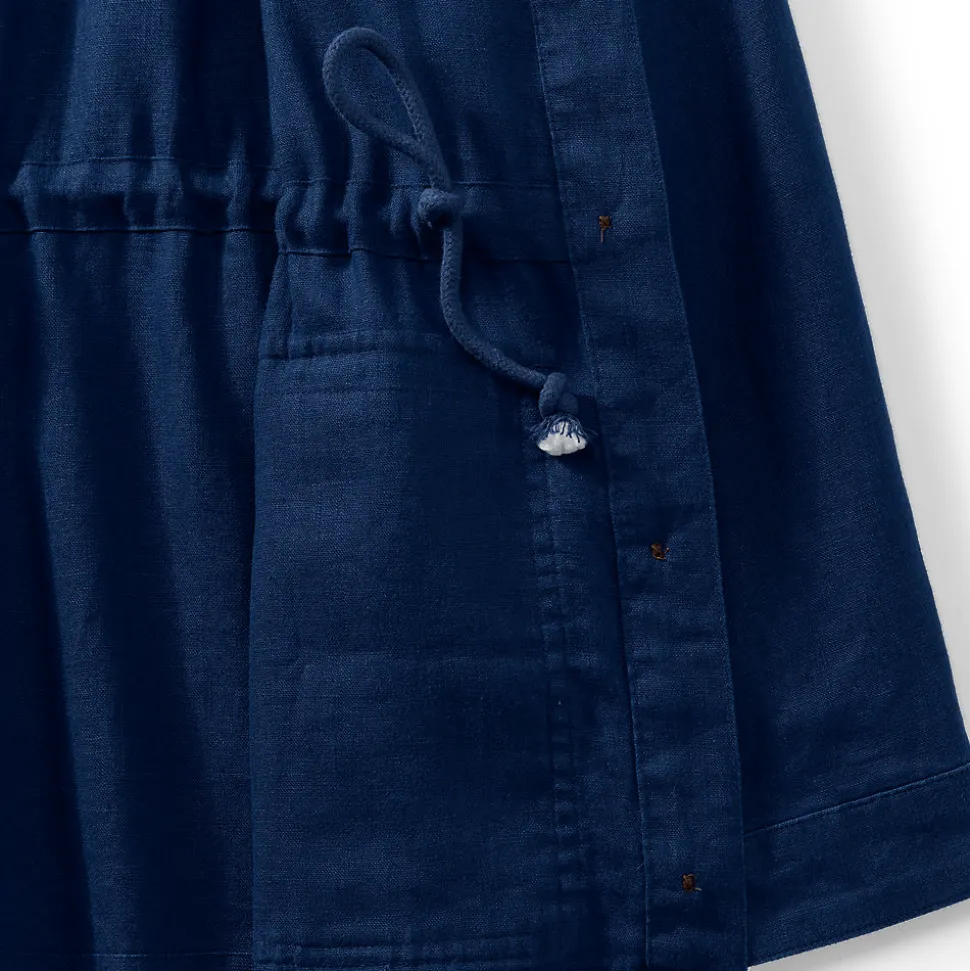 Hemdjacke aus Leinen für Damen
