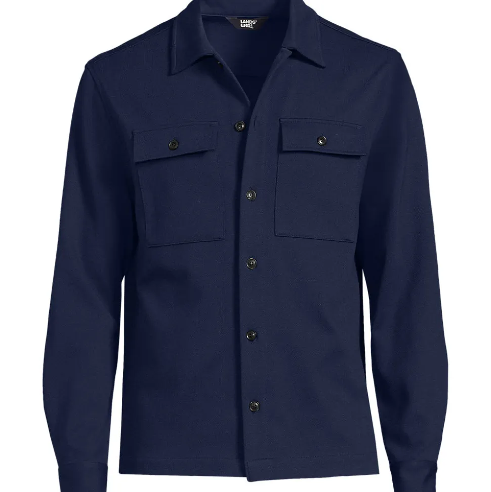 Hemdjacke aus Piqué für Herren
