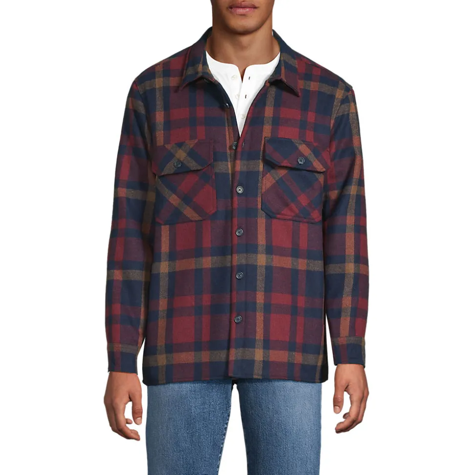 Hemdjacke mit Teddyfutter für Herren