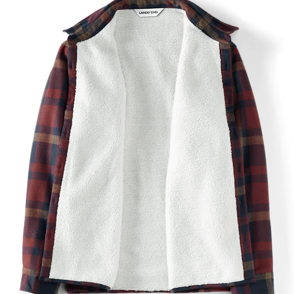 Hemdjacke mit Teddyfutter für Herren