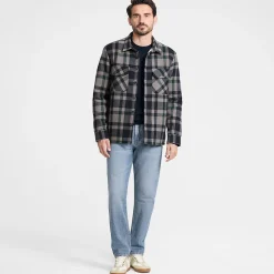 Hemdjacke mit Teddyfutter für Herren