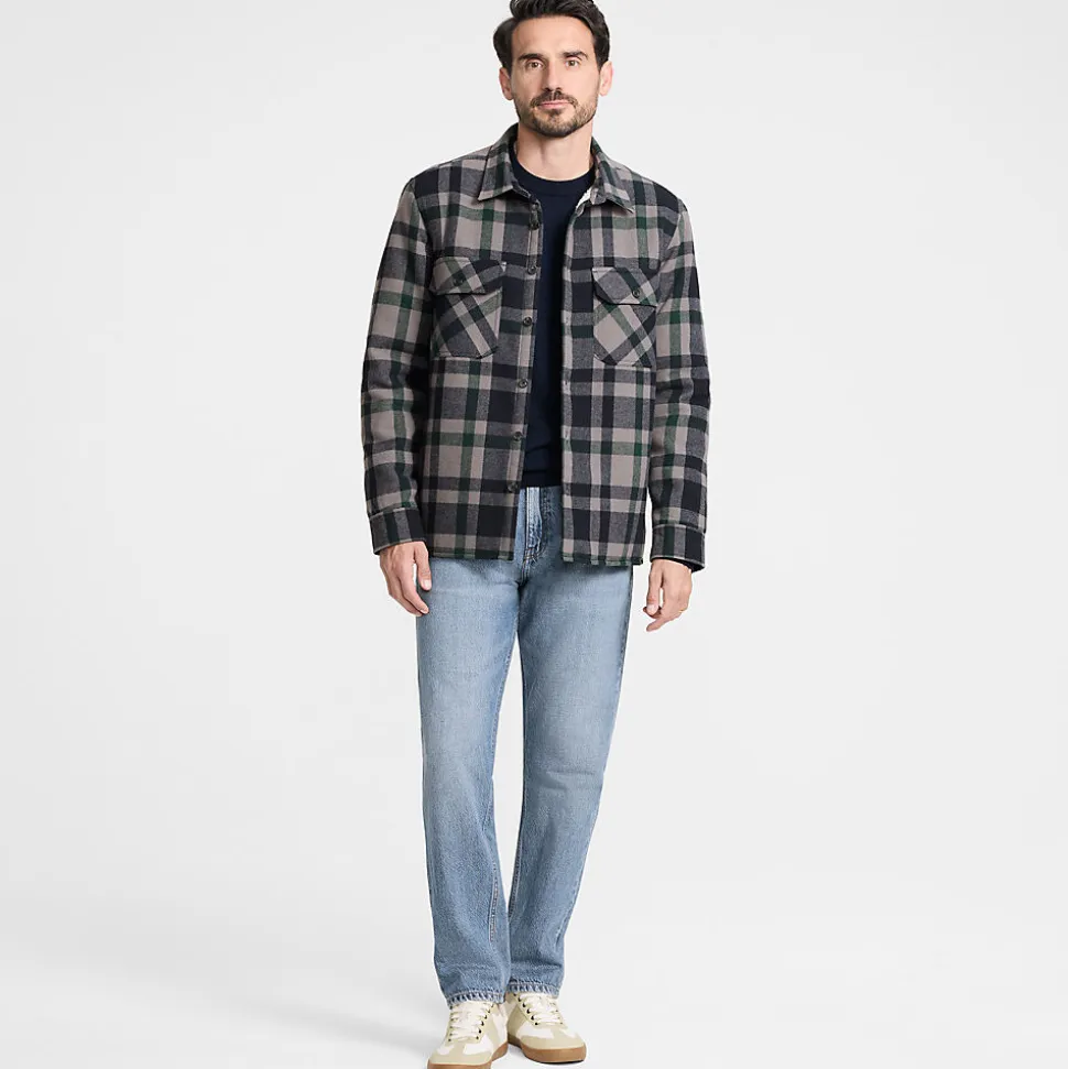 Hemdjacke mit Teddyfutter für Herren