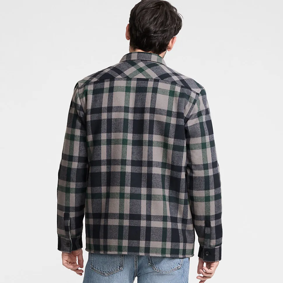 Hemdjacke mit Teddyfutter für Herren