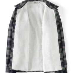 Hemdjacke mit Teddyfutter für Herren