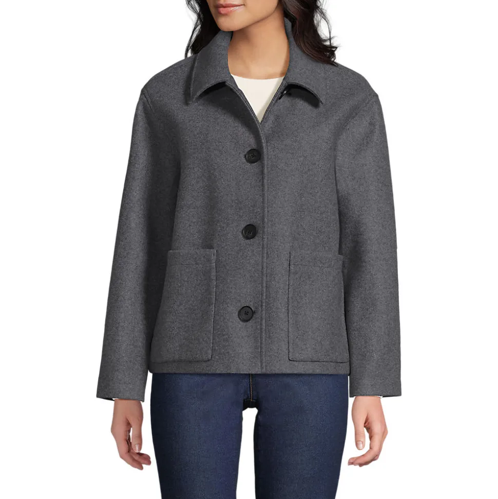 Hemdjacke Wool Touch für Damen