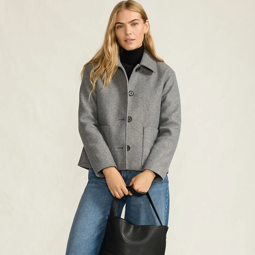 Hemdjacke Wool Touch für Damen