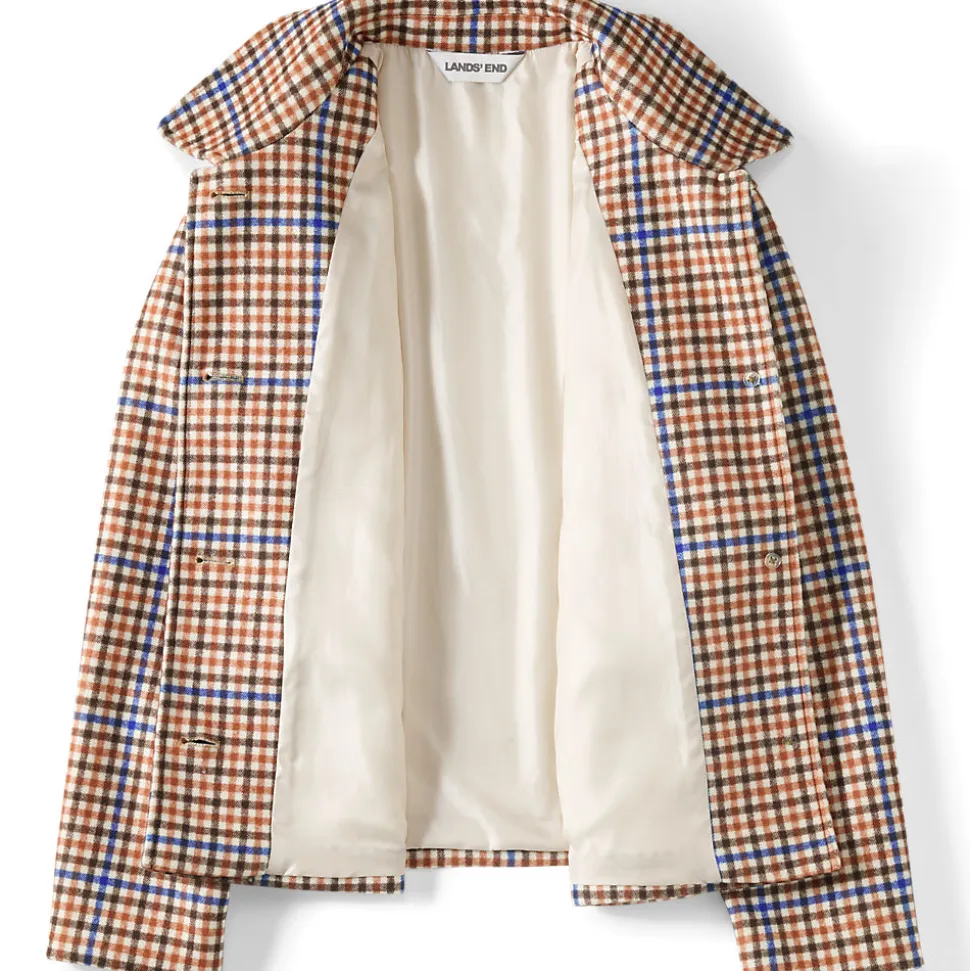 Hemdjacke Wool Touch Gemustert für Damen