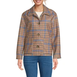 Hemdjacke Wool Touch Gemustert für Damen