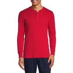 Henley-Schlafshirt für Herren