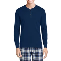 Henley-Schlafshirt für Herren