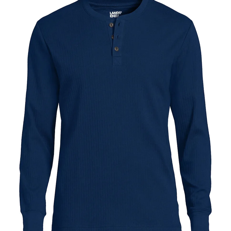 Henley-Schlafshirt für Herren