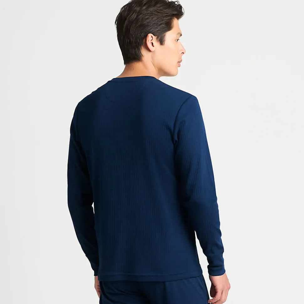 Henley-Schlafshirt für Herren