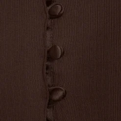 Henley-Shirt mit 3/4 Ärmeln für Damen