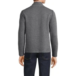 Herringbone-Pullover mit Reißverschluss für Herren