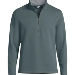 Herringbone-Pullover mit Reißverschluss für Herren