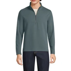 Herringbone-Pullover mit Reißverschluss für Herren