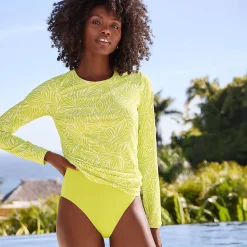 High Waist Bikinihose, leichtes Shaping für Damen