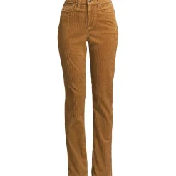 High Waist Breitcordhose Straight Fit für Damen