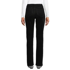 High Waist Breitcordhose Straight Fit für Damen