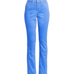 High Waist Breitcordhose Straight Fit für Damen